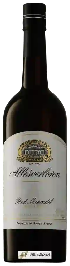 Winery Allesverloren - Red Muscadel Winery Allesverloren - Red Muscadel