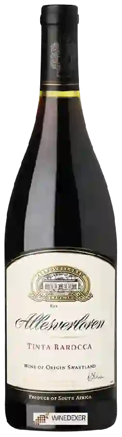 Winery Allesverloren - Tinta Barocca Winery Allesverloren - Tinta Barocca
