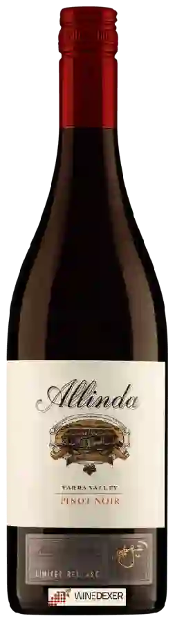 Winery Allinda - Limited Release Hand Crafted Pinot Noir Winery Allinda - Limited Release Hand Crafted Pinot Noir