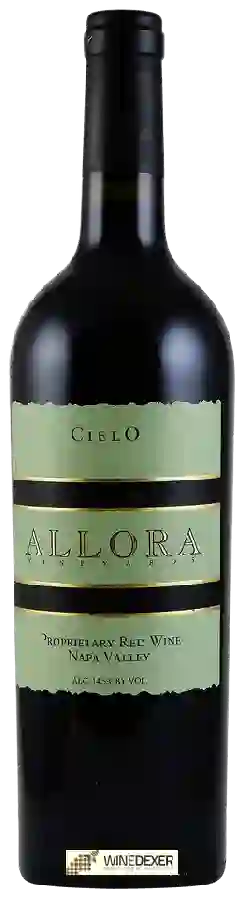 Winery Allora Vineyards - Cielo Proprietary Red Winery Allora Vineyards - Cielo Proprietary Red