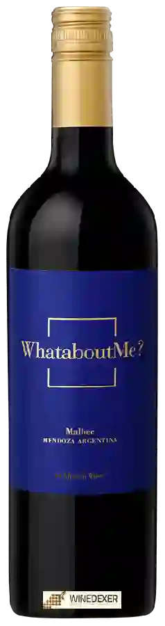 Winery Alpasión - WhatAboutMe? Malbec Winery Alpasión - WhatAboutMe? Malbec