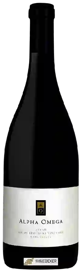 Winery Alpha Omega - Krupp Brothers Vineyard Syrah Winery Alpha Omega - Krupp Brothers Vineyard Syrah