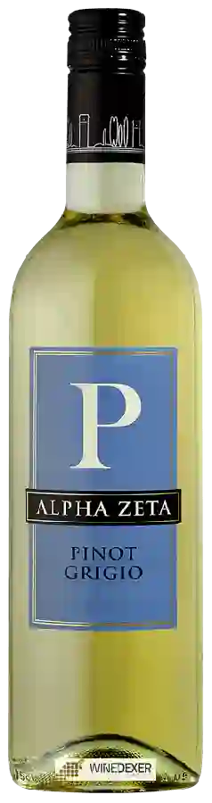 Winery Alpha Zeta - P Pinot Grigio Winery Alpha Zeta - P Pinot Grigio