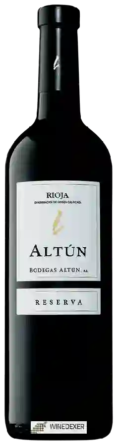 Winery Altún - Reserva Winery Altún - Reserva