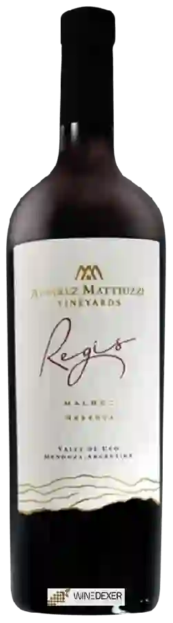 Winery Alvarez Mattiuzzi - Regis Malbec Reserva Winery Alvarez Mattiuzzi - Regis Malbec Reserva