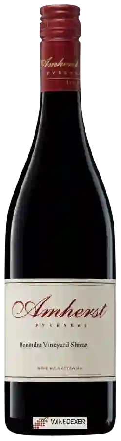 Winery Amherst - Bonindra Vineyard Shiraz Winery Amherst - Bonindra Vineyard Shiraz