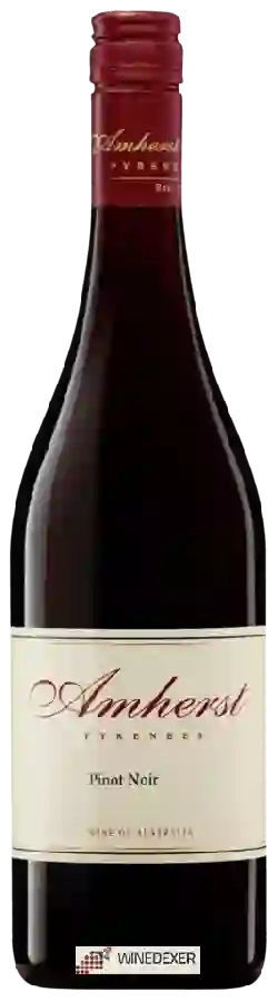 Winery Amherst - Pinot Noir Winery Amherst - Pinot Noir