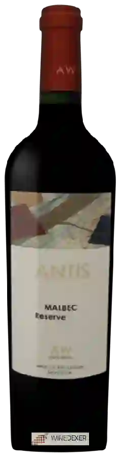 Winery Andean Vineyards - Antis Reserve Malbec Winery Andean Vineyards - Antis Reserve Malbec