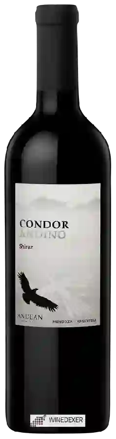 Winery Andean Vineyards - Condor Andino Shiraz Winery Andean Vineyards - Condor Andino Shiraz