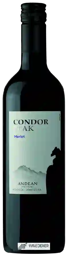 Winery Andean Vineyards - Condor Peak Merlot Winery Andean Vineyards - Condor Peak Merlot