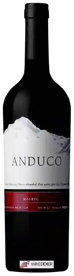 Winery Andeluna - Anduco Malbec Winery Andeluna - Anduco Malbec