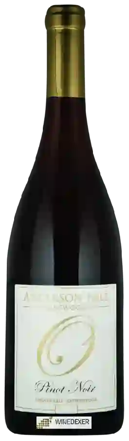 Winery Anderson Hill - O Series Pinot Noir
