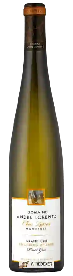 Winery Andre Lorentz - Clos Zisser Pinot Gris Monopole Alsace Grand Cru 'Kirchberg de Barr' Winery Andre Lorentz - Clos Zisser Pinot Gris Monopole Alsace Grand Cru 'Kirchberg de Barr'
