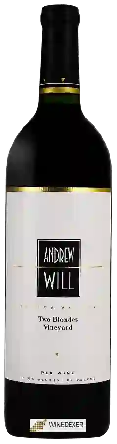 Winery Andrew Will - Two Blondes Vineyard Red Winery Andrew Will - Two Blondes Vineyard Red