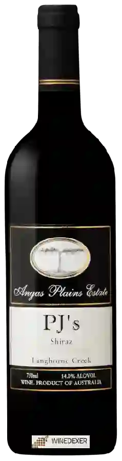 Winery Angas Plains - PJ's Shiraz