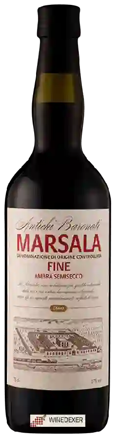 Winery Antichi Baronati - Marsala Fine Ambra Semisecco Winery Antichi Baronati - Marsala Fine Ambra Semisecco