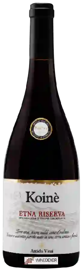 Winery Antichi Vinai - Koiné Etna Riserva