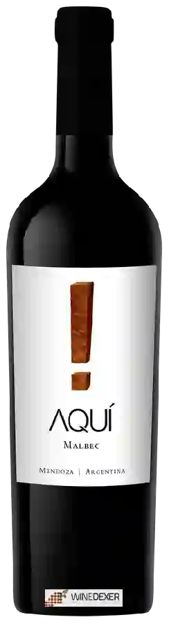 Winery Antigal - AQUI Malbec Winery Antigal - AQUI Malbec