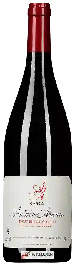 Winery Antoine Arena - Carco Patrimonio Rouge Winery Antoine Arena - Carco Patrimonio Rouge