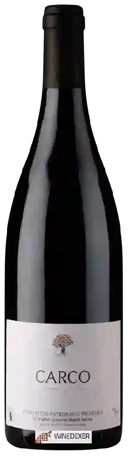 Winery Antoine-Marie Arena - Carco Patrimonio Rouge