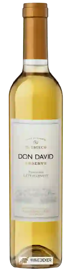 Winery El Esteco - Don David Reserve Late Harvest Torrontés Winery El Esteco - Don David Reserve Late Harvest Torrontés