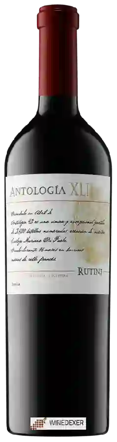 Winery Rutini - Antología XLII Winery Rutini - Antología XLII
