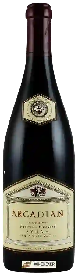 Winery Arcadian - Purisima Vineyard Syrah Winery Arcadian - Purisima Vineyard Syrah