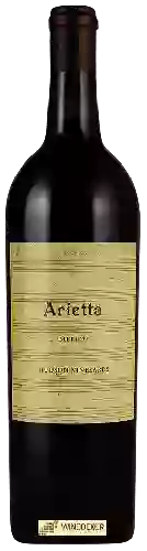 Winery Arietta - Merlot Hudson Vineyards
