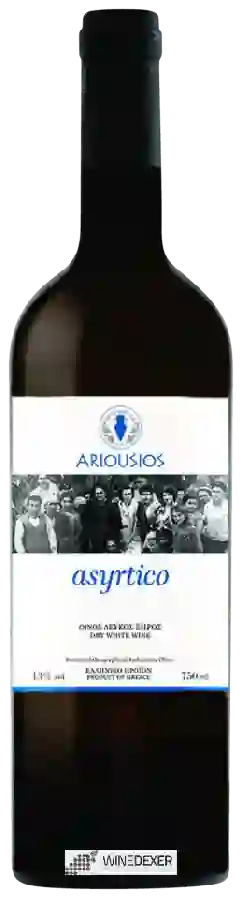 Winery Ariousios - Asyrtico Winery Ariousios - Asyrtico