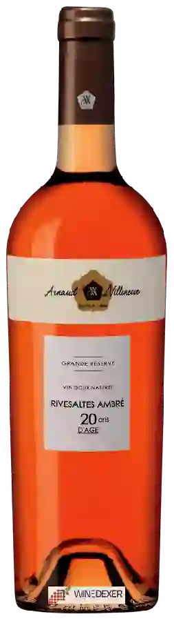 Winery Arnaud de Villeneuve - Grande Réserve Rivesaltes Ambre 20 Ans d'Age Winery Arnaud de Villeneuve - Grande Réserve Rivesaltes Ambre 20 Ans d'Age