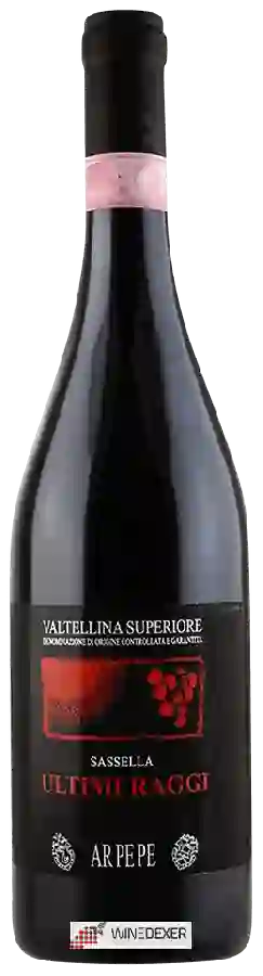Winery ARPEPE - Sassella Ultimi Raggi Winery ARPEPE - Sassella Ultimi Raggi