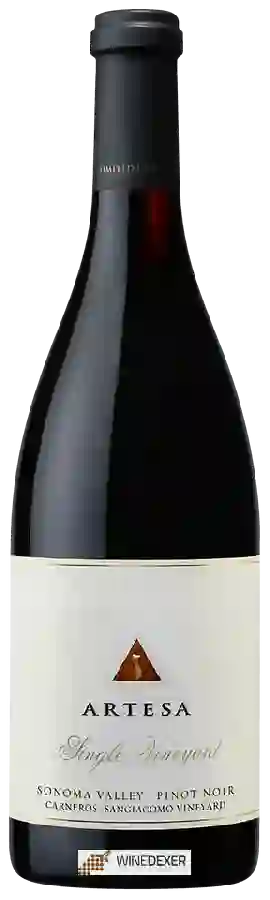 Winery Artesa - Pinot Noir Sangiacomo Vineyard Winery Artesa - Pinot Noir Sangiacomo Vineyard