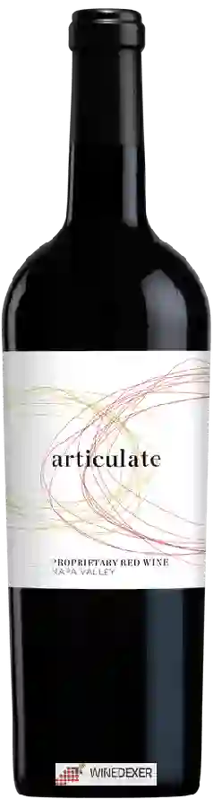 Winery Articulate - Proprietary Red Winery Articulate - Proprietary Red