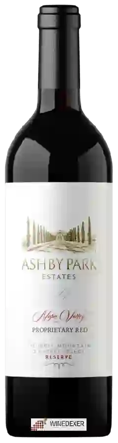 Winery Ashby Parks Estate - 3 Barrel Select Reserve Proprietary Red