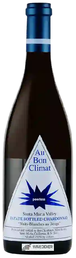Winery Au Bon Climat - Chardonnay Nuits-Blanches au Bouge Peerless Winery Au Bon Climat - Chardonnay Nuits-Blanches au Bouge Peerless