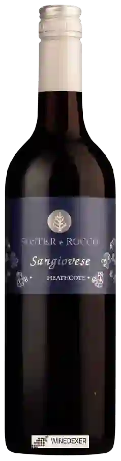 Winery Foster e Rocco - Sangiovese Winery Foster e Rocco - Sangiovese