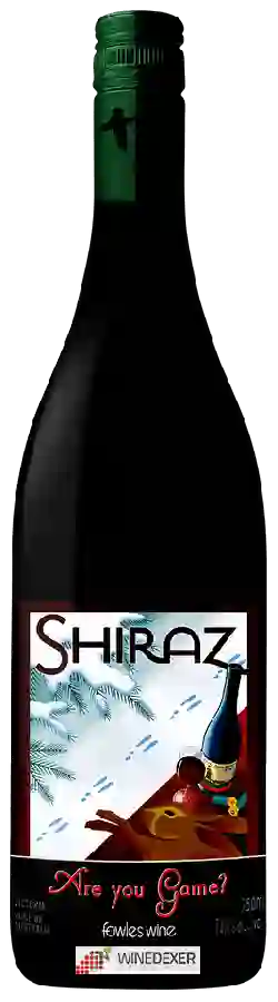 Winery Fowles Wine - Are You Game? Shiraz Winery Fowles Wine - Are You Game? Shiraz