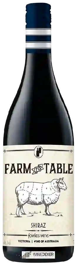 Winery Fowles Wine - Farm to Table Shiraz