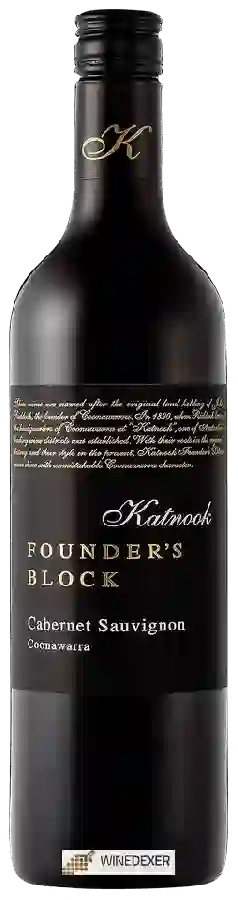 Winery Katnook - Founder's Block Cabernet Sauvignon Winery Katnook - Founder's Block Cabernet Sauvignon