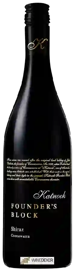 Winery Katnook - Founder's Block Shiraz Winery Katnook - Founder's Block Shiraz