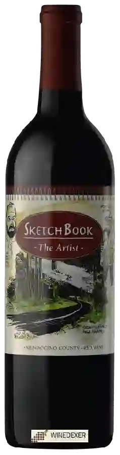 Winery Sketchbook - The Artist Red Winery Sketchbook - The Artist Red