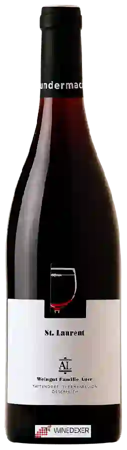 Winery Weingut Familie Auer - St. Laurent Winery Weingut Familie Auer - St. Laurent