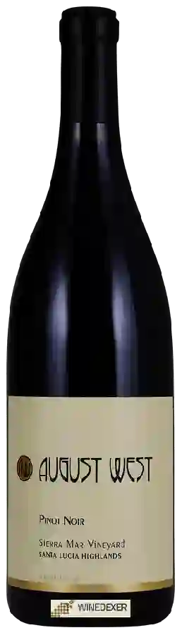 Winery August West - Sierra Mar Vineyard Pinot Noir