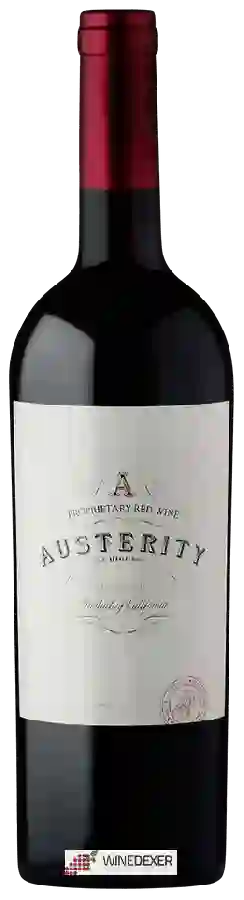Winery Austerity - Proprietary Red Winery Austerity - Proprietary Red