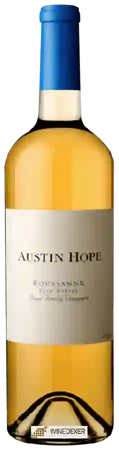 Winery Austin Hope - Hope Family Vineyard Roussanne Winery Austin Hope - Hope Family Vineyard Roussanne