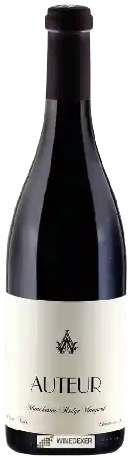 Winery Auteur - Manchester Ridge Vineyard Pinot Noir Winery Auteur - Manchester Ridge Vineyard Pinot Noir