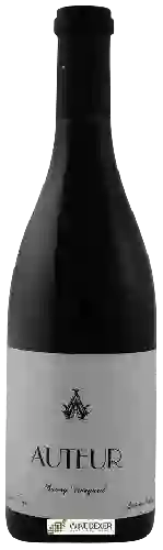 Winery Auteur - Savoy Vineyard Pinot Noir