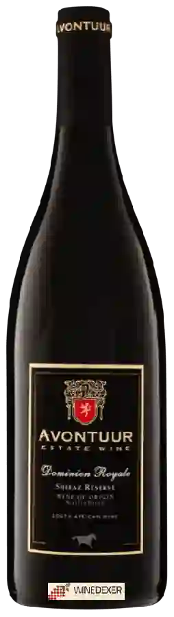 Winery Avontuur - Dominion Royale Shiraz Reserve