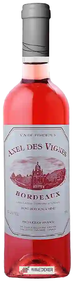 Winery Axel des Vignes - Axel des Vignes Bordeaux Rosé