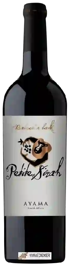 Winery Ayama - Baboon's Back Petite Sirah Winery Ayama - Baboon's Back Petite Sirah